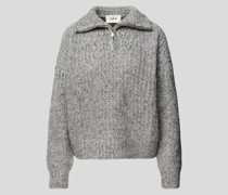 Oversized Pullover aus Alpaka-Mix