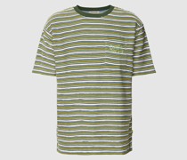 T-Shirt mit Statement-Stitching