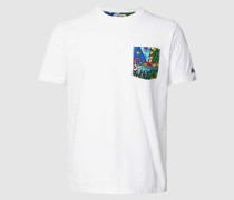 T-Shirt mit Motiv-Print Modell 'BLANCHE'