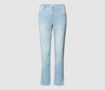 Caprihose mit seitlichen Schlitzen Modell 'Cici'