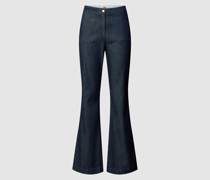 Flared Jeans mit französischen Eingrifftaschen Modell 'Taflera'