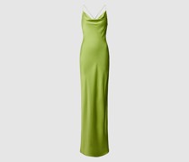 Abendkleid mit Wasserfall-Ausschnitt