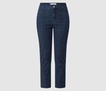 Slim Fit Cropped Jeans mit Stretch-Anteil Modell 'Mary'