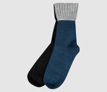 Socken mit Woll-Anteil im 2er-Pack