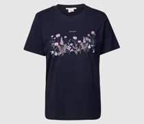 T-Shirt mit floralem Motiv-Print