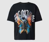 T-Shirt mit Motiv-Print Modell 'FIREFLY'