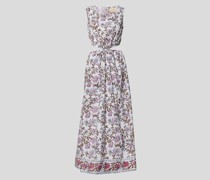 Maxikleid mit Cut Outs