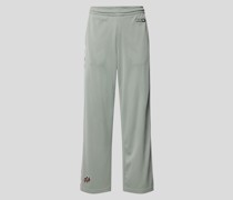 Trackpants aus Mesh