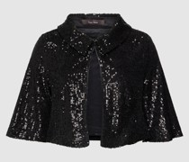 Cocktailjacke mit Paillettenbesatz
