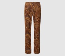 Hose mit Paisley-Muster Modell 'CORA'