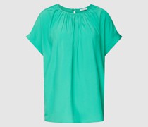 Bluse mit Raffungen