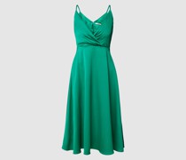 Cocktailkleid in Wickel-Optik