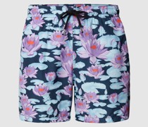 Bermudas mit Allover-Print