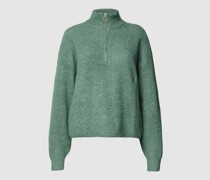 Strickpullover mit Troyer-Kragen Modell 'MILI'