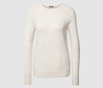 Strickpullover mit Streifenmuster
