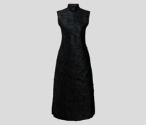 Midikleid mit Strukturmuster