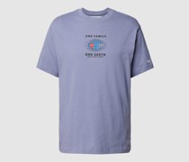 T-Shirt mit Label-Print Modell 'ECO FUTURE CIROLAR'
