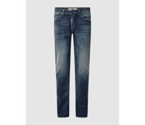 Straight Fit Jeans mit Stretch-Anteil Modell 'Grover'