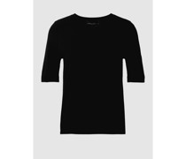T-Shirt mit Label-Applikation