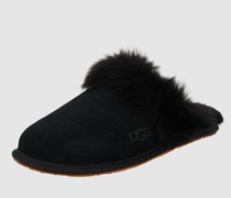 Hausschuhe aus Veloursleder Modell 'Scuff Sis'
