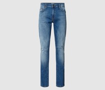 Slim Fit Jeans im 5-Pocket-Design Modell 'LOOM'