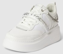 Sneaker mit Label-Details Modell 'ANAKAPRI'