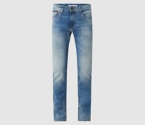 Slim Fit Jeans mit Stretch-Anteil Modell 'Scanton'