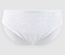 Slip aus Mikrofaser und Spitze Modell 'Epirus'