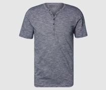 T-Shirt mit Knopfleiste