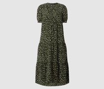 Midikleid aus Cupro-Viskose-Mix