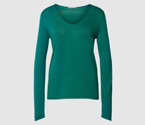 trickpullover mit Strukturmuster