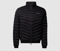 Daunenjacke mit Stepp-Optik