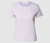 T-Shirt mit Streifenmuster Modell 'MODERN STRIPE'