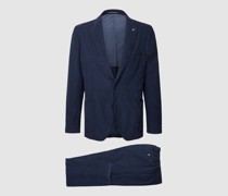 Slim Fit Anzug aus Cord