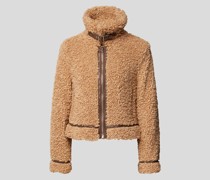 Jacke aus Teddyfell