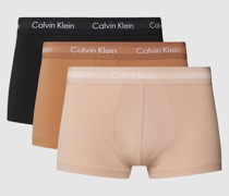Trunks mit elastischem Logo-Bund im 3er-Pack Modell 'LOW RISE'
