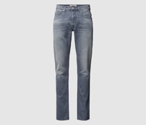 Regular Slim Fit Jeans mit Eingrifftaschen Modell "WILLBI "