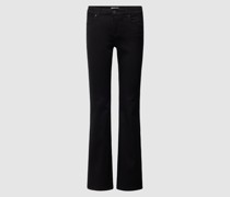 Flared Jeans mit Label-Patch Modell 'REESE'