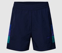 Shorts mit Logo-Stitching Modell 'MACAO'