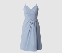 Cocktailkleid mit Strasssteinbesatz