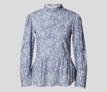 Bluse mit floralem Muster