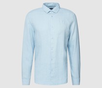 Freizeithemd mit Label-Stitching
