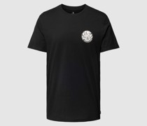 T-Shirt mit Label-Print Modell 'WETSUIT'