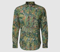 Hemd mit Floralem-Allover-Muster Modell 'SIKELIA'