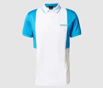 Poloshirt im Colour-Blocking-Design Modell 'Paddytech'