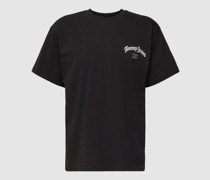 T-Shirt mit Label-Print Modell 'GRUNGE ARCH'