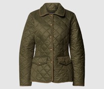 Kurzmantel in Stepp-Optik Modell 'INSULATED'