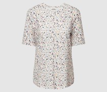 Blusenshirt mit Allover-Muster