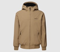 Jacke mit Label-Stitching Modell 'SAIL'
