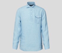 Poloshirt aus Leinen